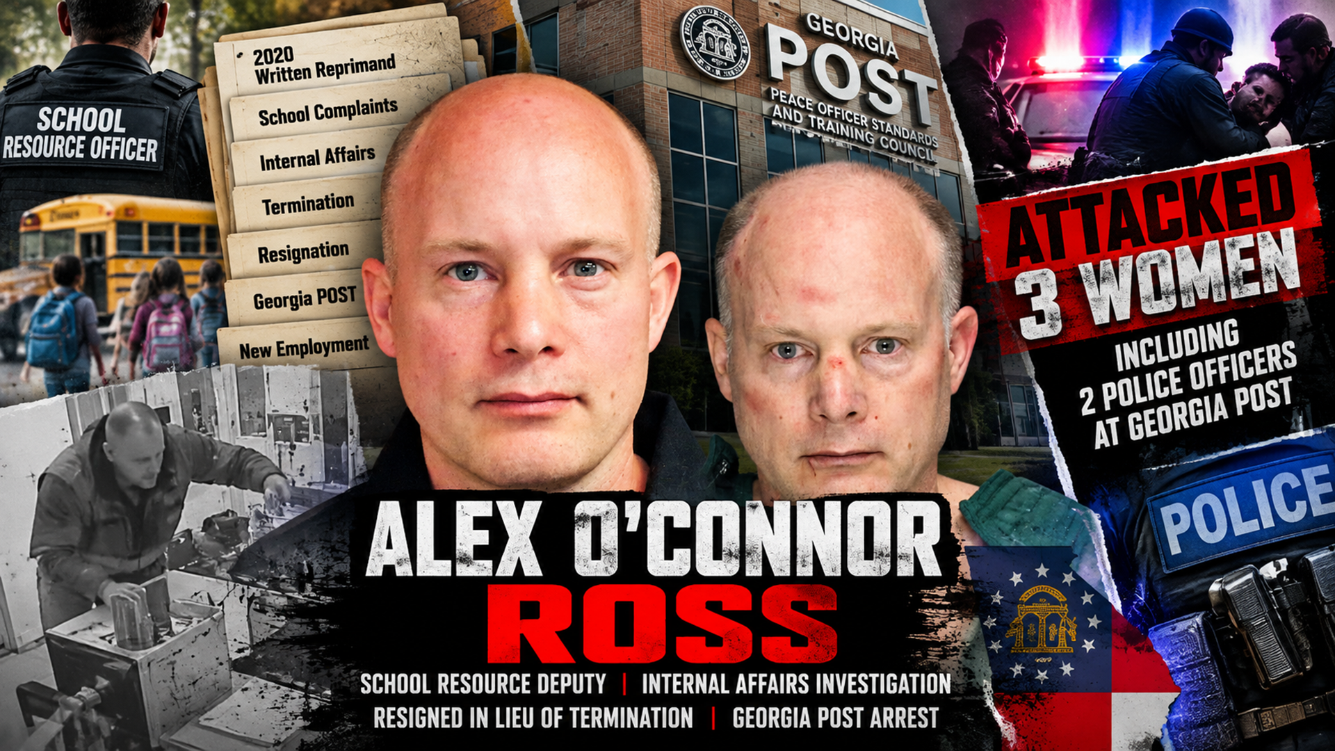 Alex O’Connor Ross: From School Resource Deputy to an Alleged Attack Inside Georgia POST