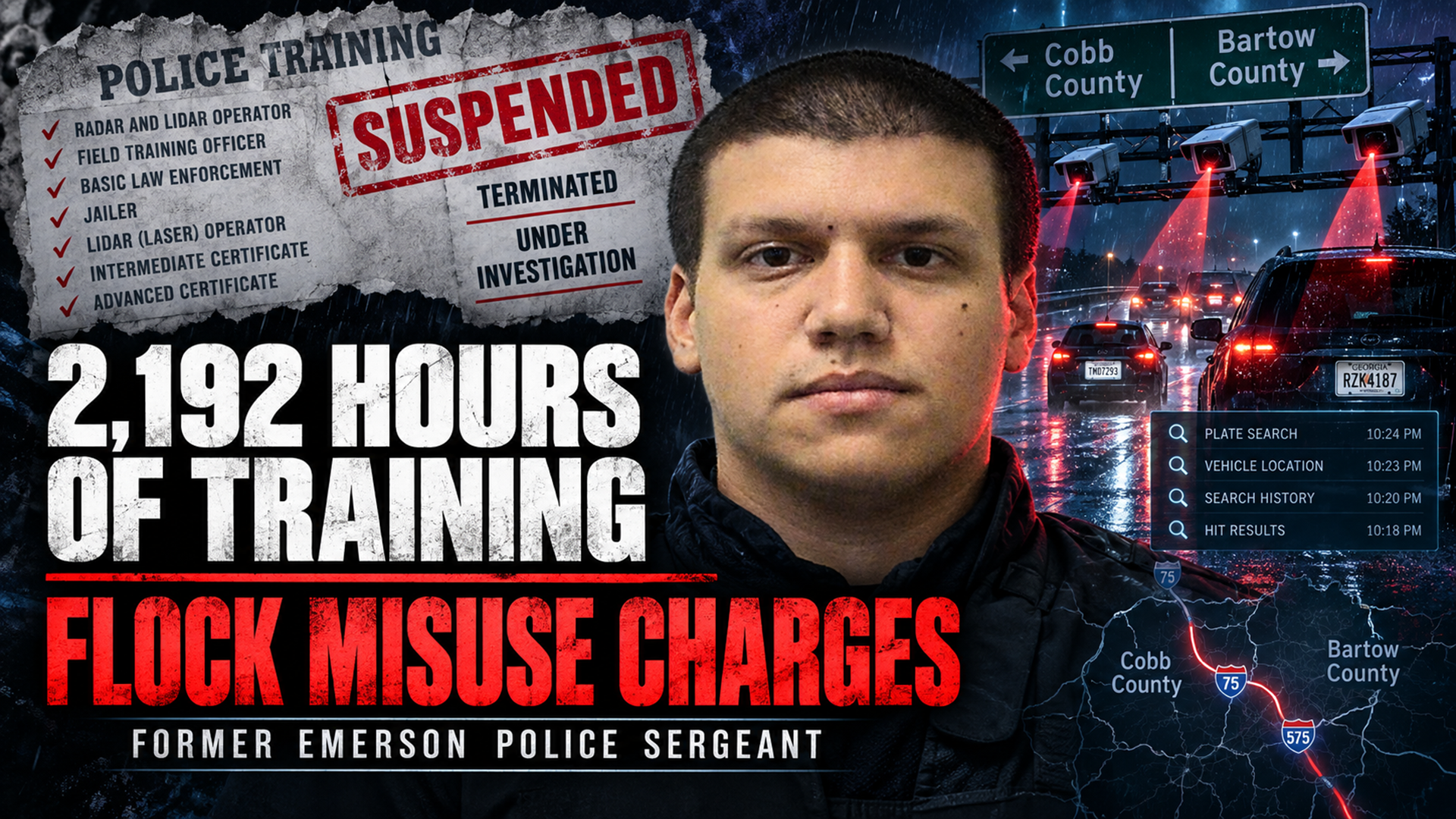 Anthony Trapani Flock Misuse Case: Acworth to Emerson Police Investigation