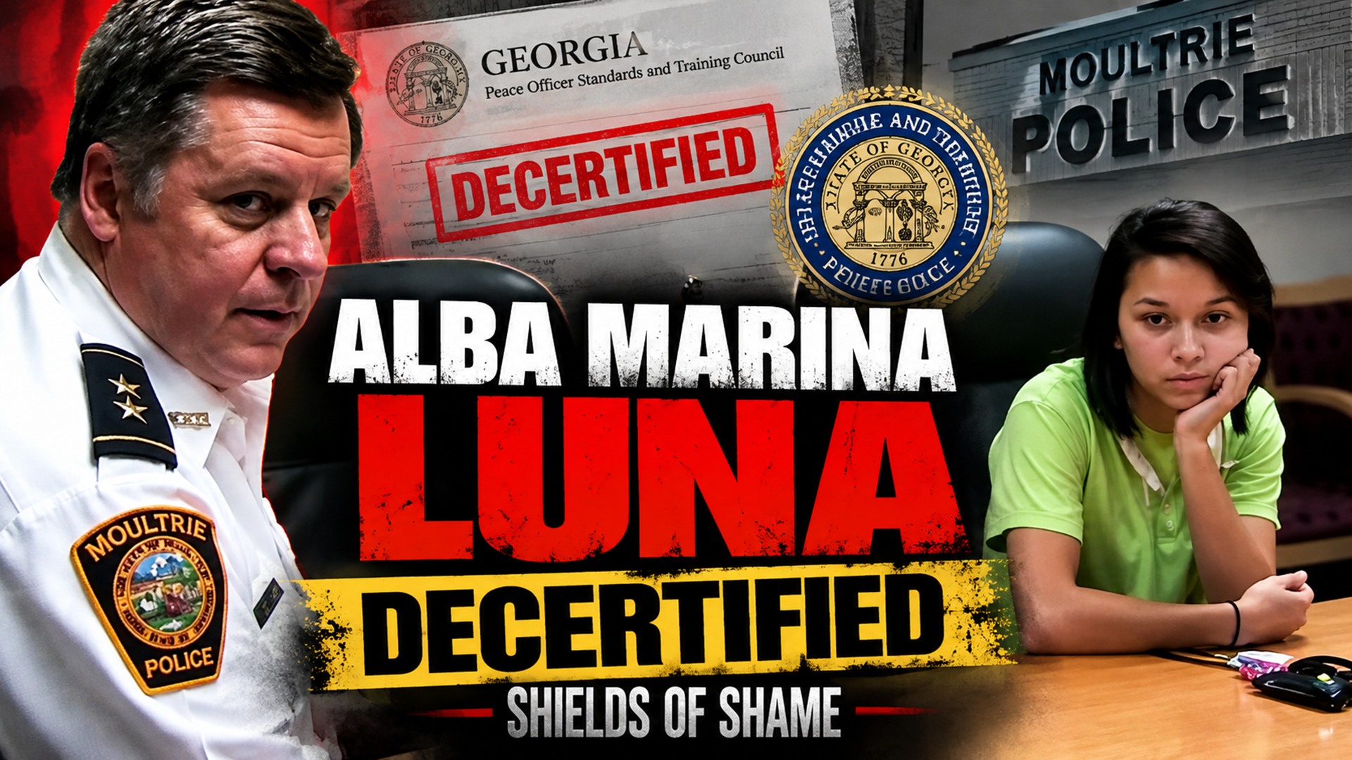 Alba Marina Luna: Moultrie Police Decertification and Open Records Dispute
