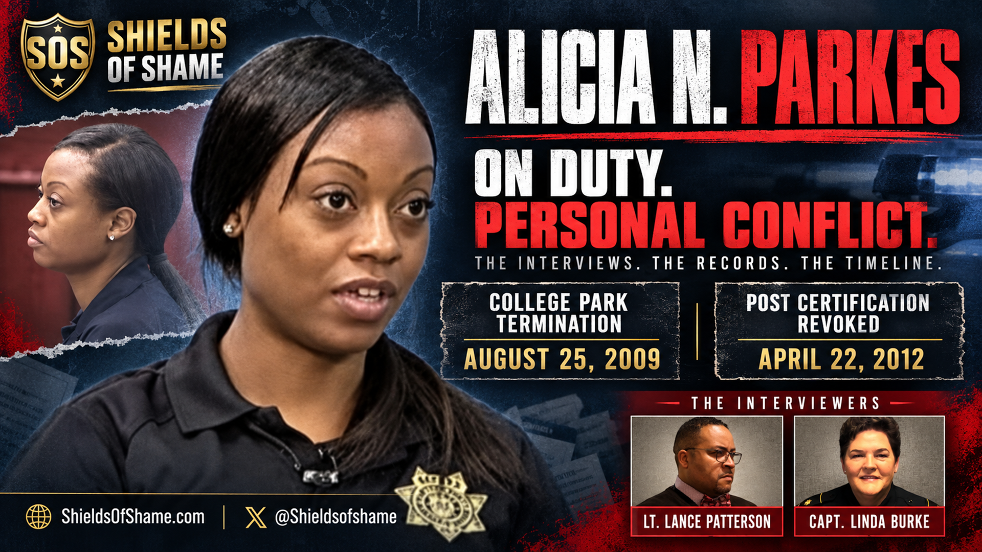 Alicia N. Parkes: College Park Termination and POST Revocation
