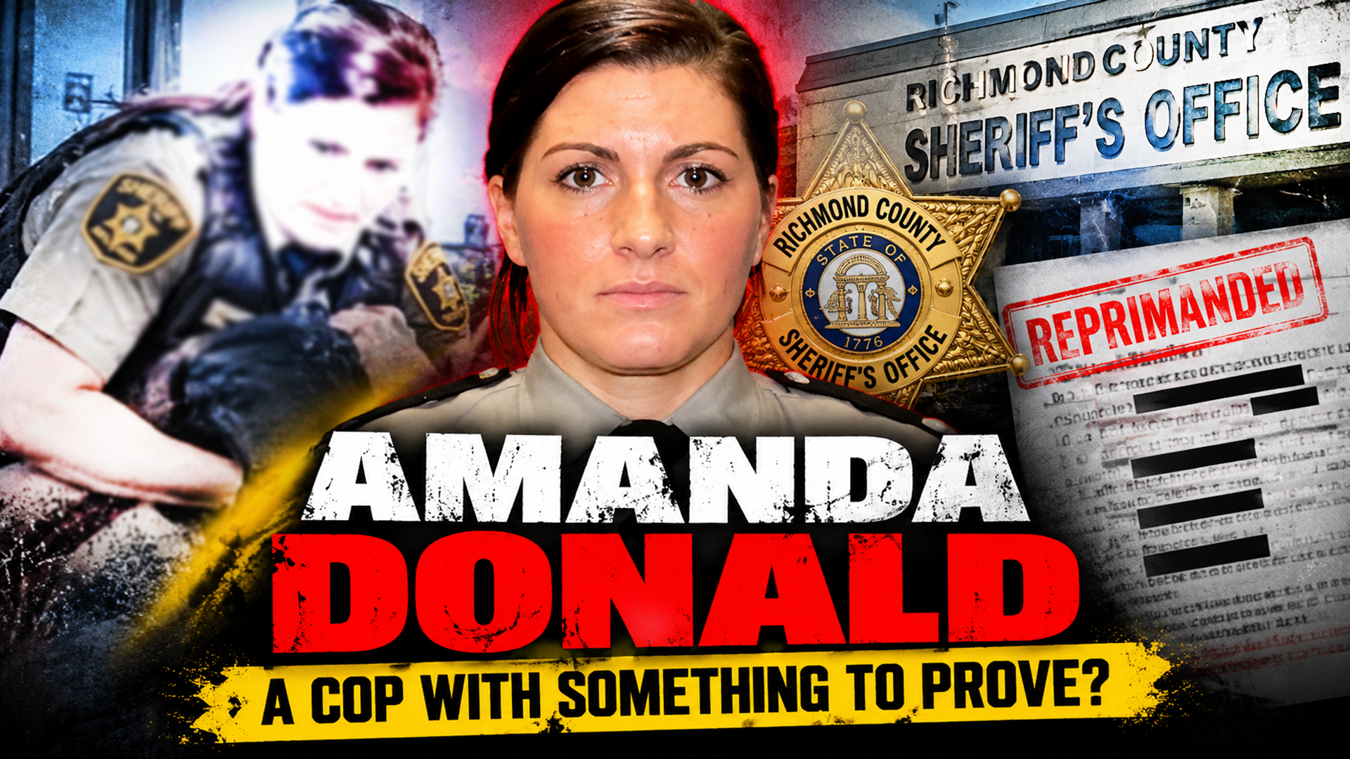 Amanda Donald – A Cop With Something to Prove | Richmond County Investigation