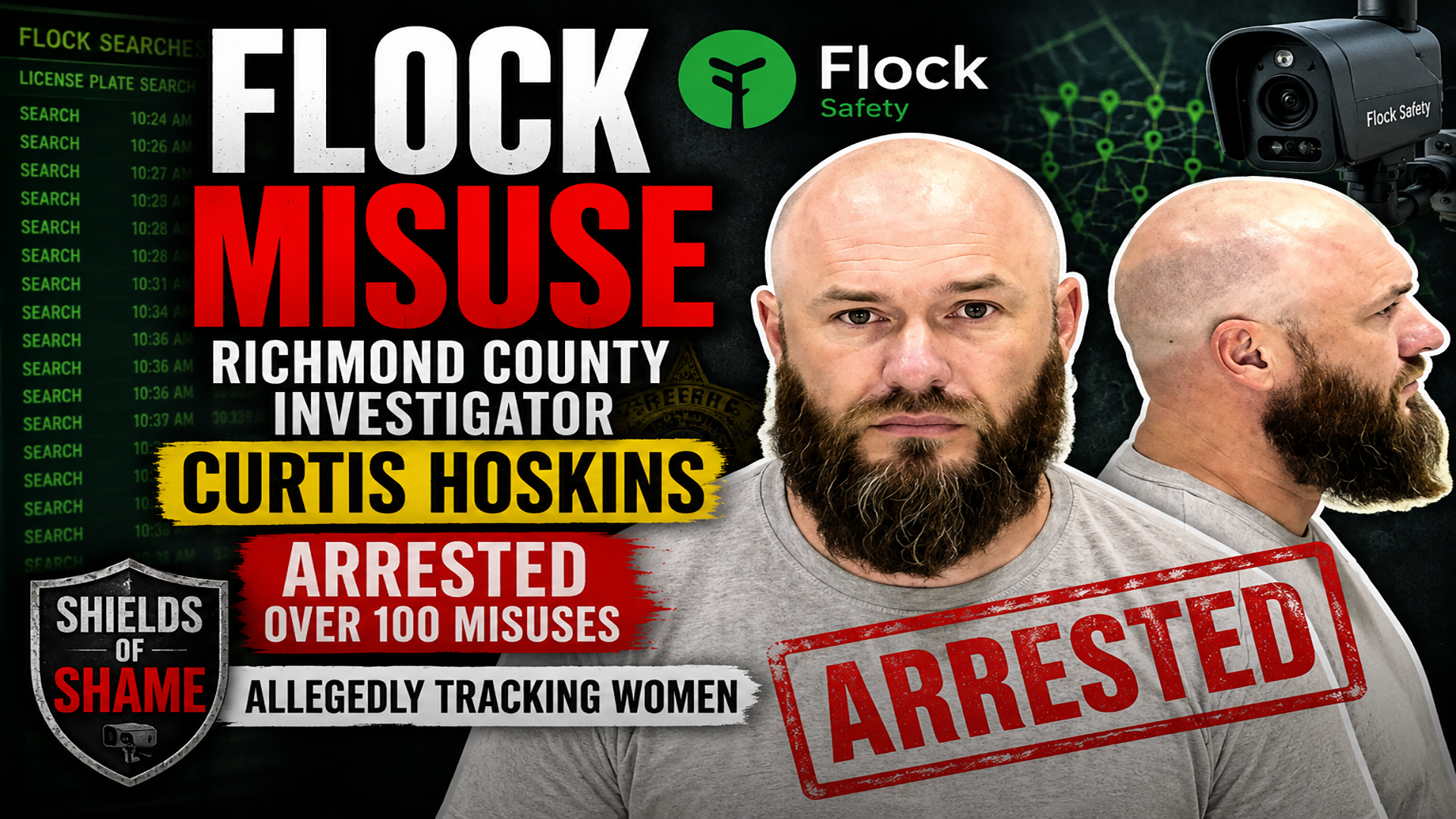 Curtis P. Hoskins — Richmond County Flock Misuse Investigation