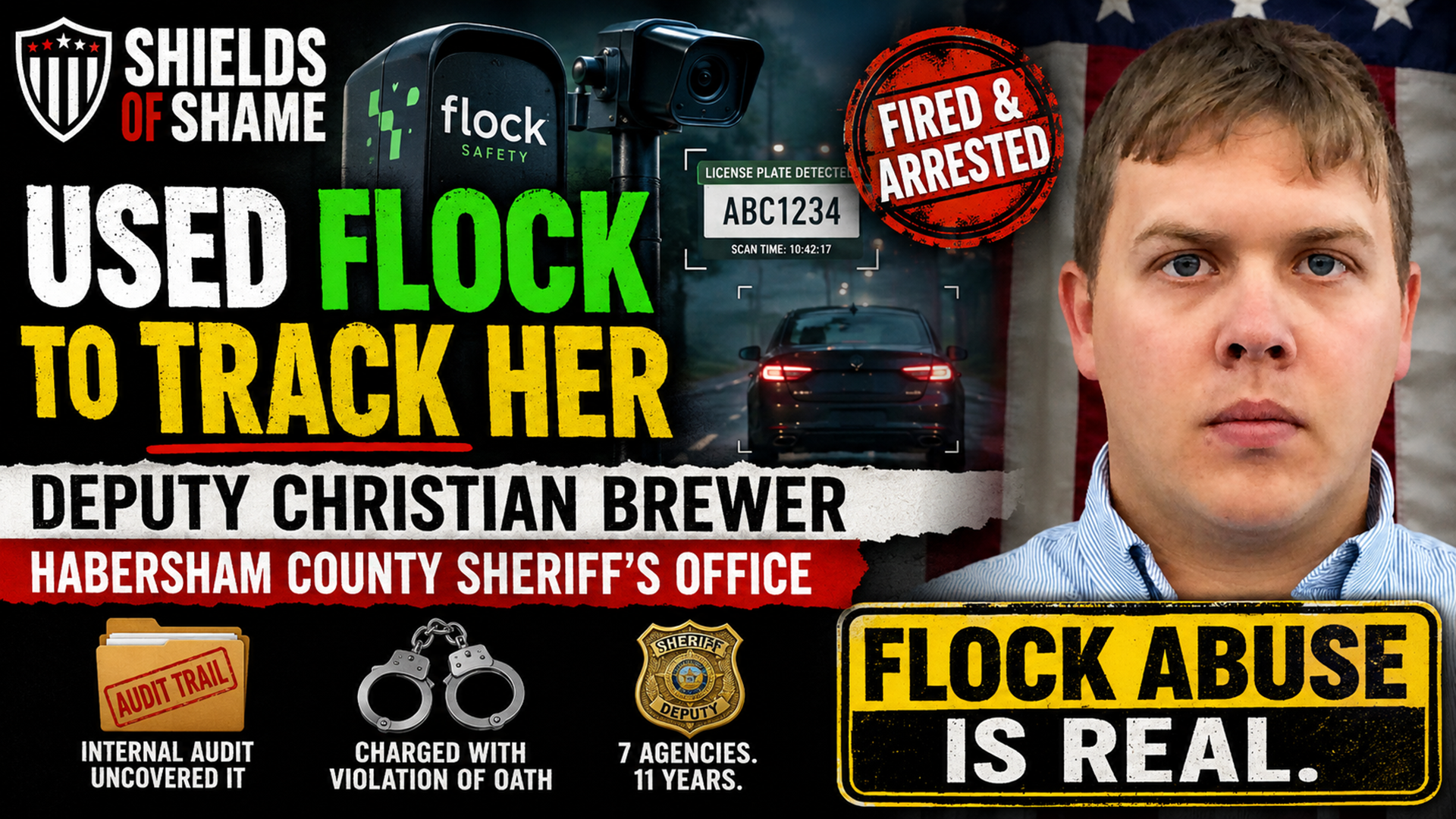 Christian Ryan Brewer — Habersham County Flock Misuse Investigation