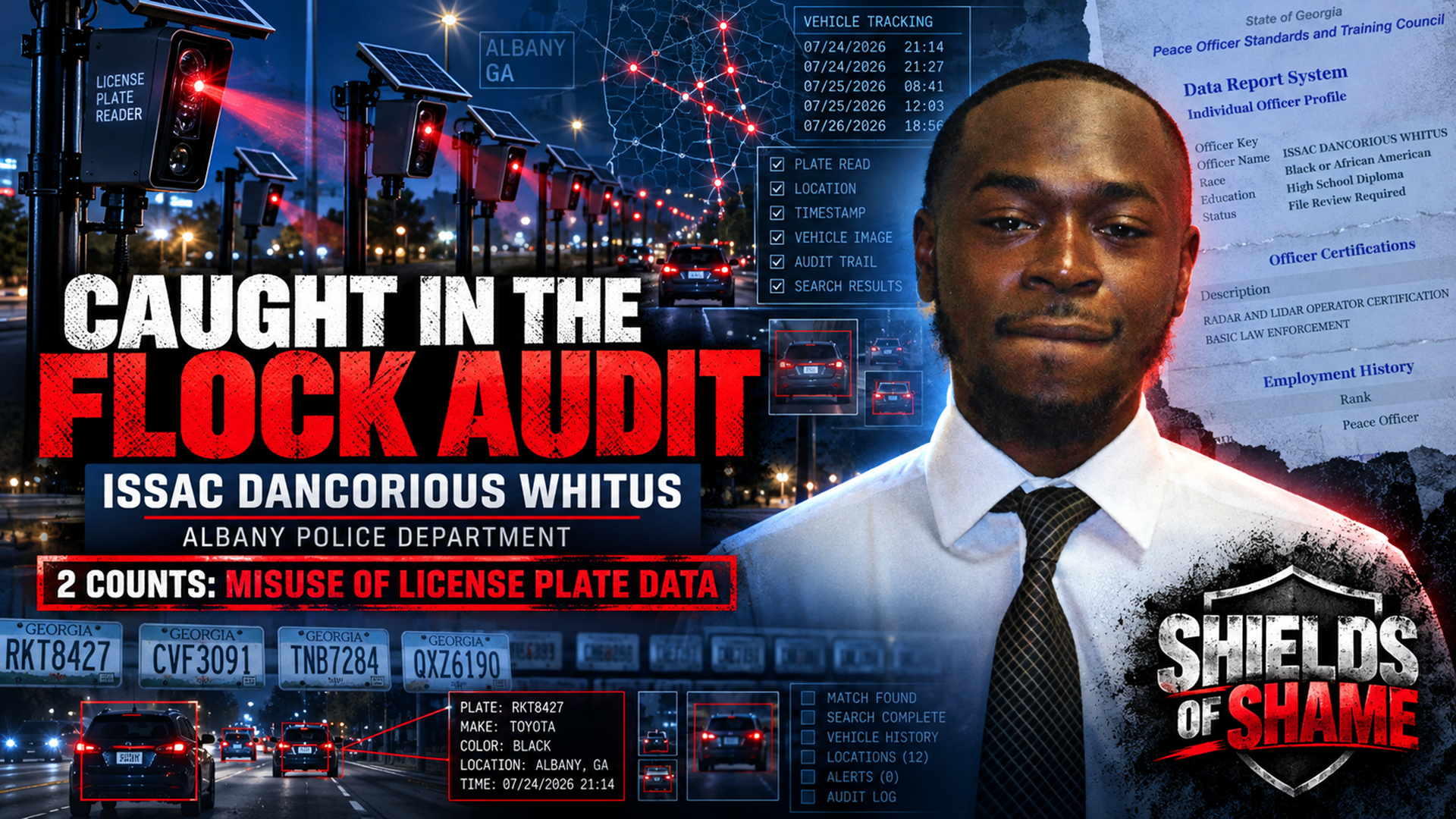 Issac Dancorious Whitus — Albany Flock Investigation