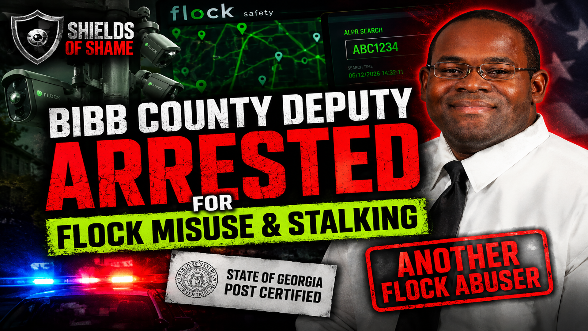 Joseph Marquee Callaway — Bibb County Flock Stalking Charges and Federal Lawsuit