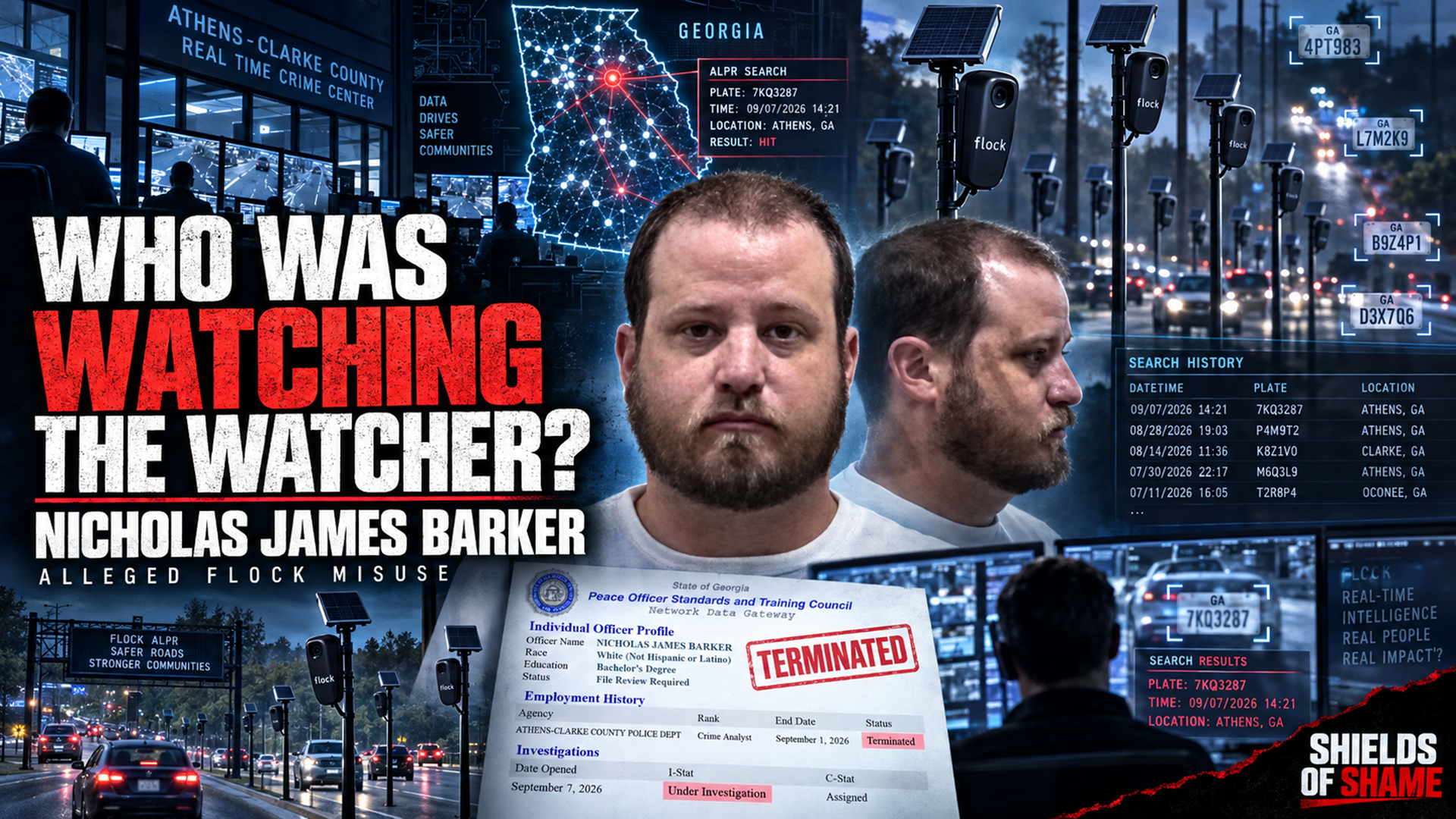 Nicholas James Barker Flock Investigation