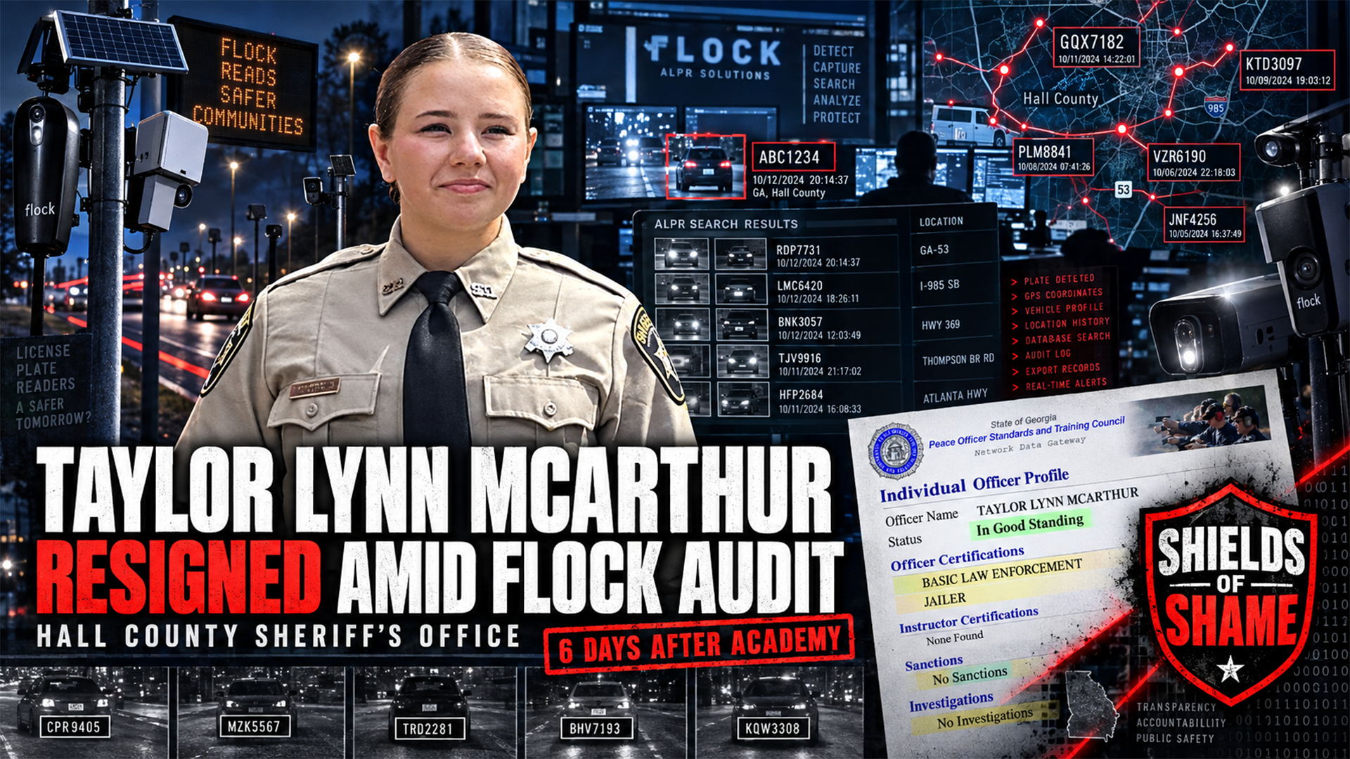 Taylor Lynn McArthur — Hall County Flock Audit and Training Records