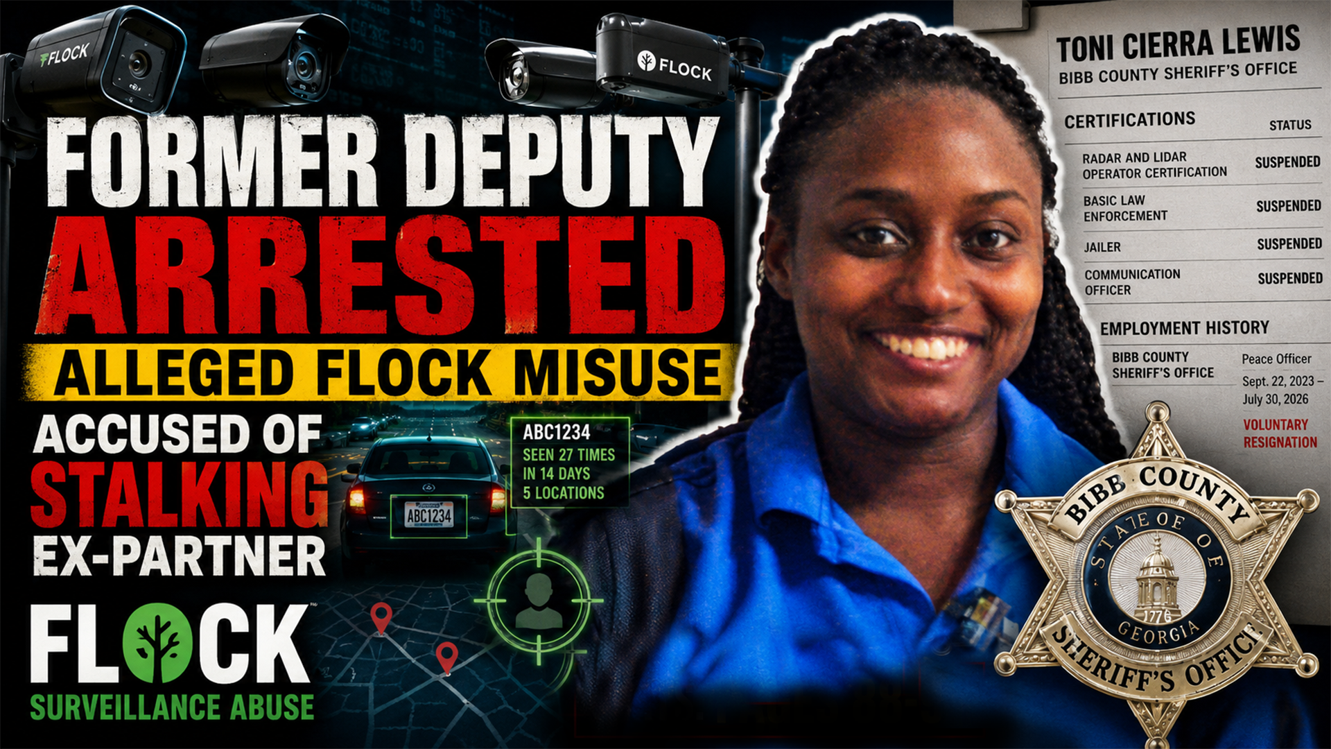 Toni Cierra Lewis — Bibb County Sheriff’s Office