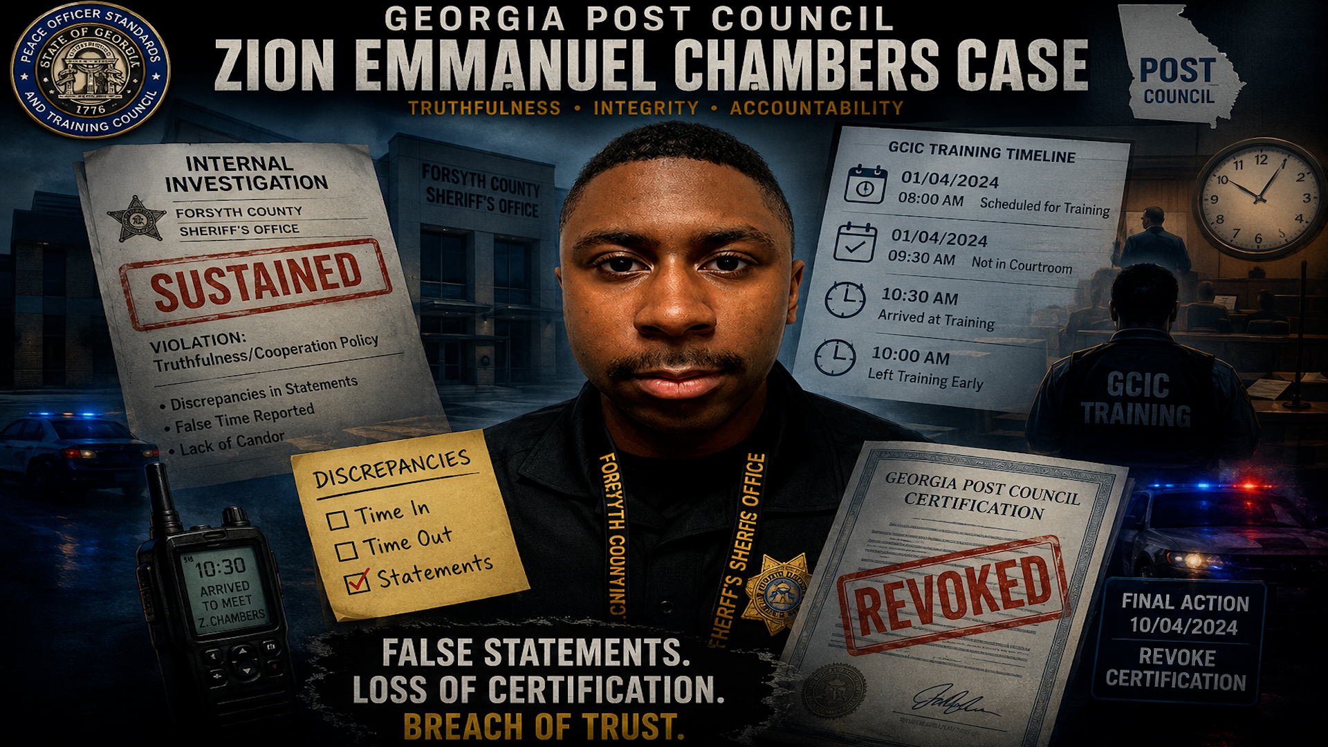 Zion Emmanuel Chambers — Forsyth County Sheriff’s Office | Premium Case Archive